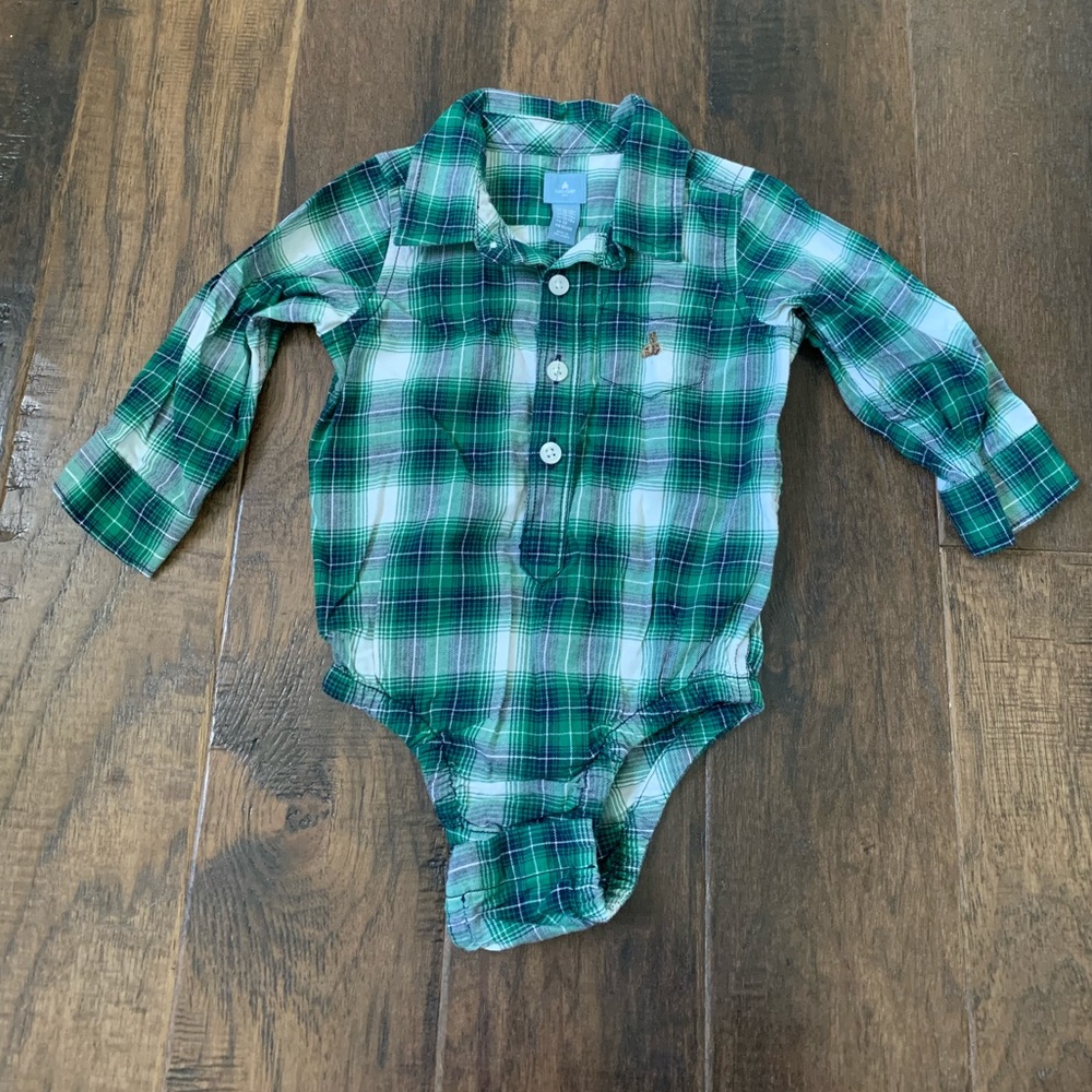 Baby Gap plaid one piece